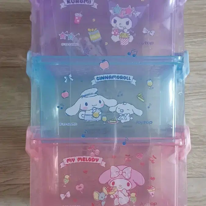 [BUNJANG] Sanrio Characters 3-Tier Storage Box (Kuromi/Cinnamoroll/My Melody) / 새상품) 산리오 캐릭터 3단 정리함 (쿠로미/시나모롤/마이멜로디)