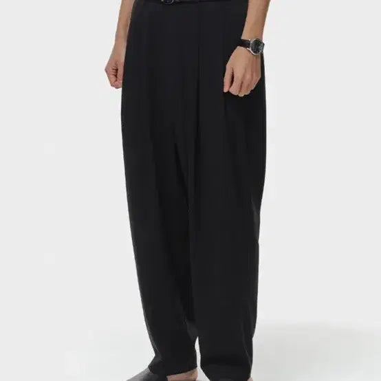[BUNJANG] Be Earth Kid Banding Pants Black M New / 비얼디키드 밴딩 배기 팬츠 블랙 M 새상품