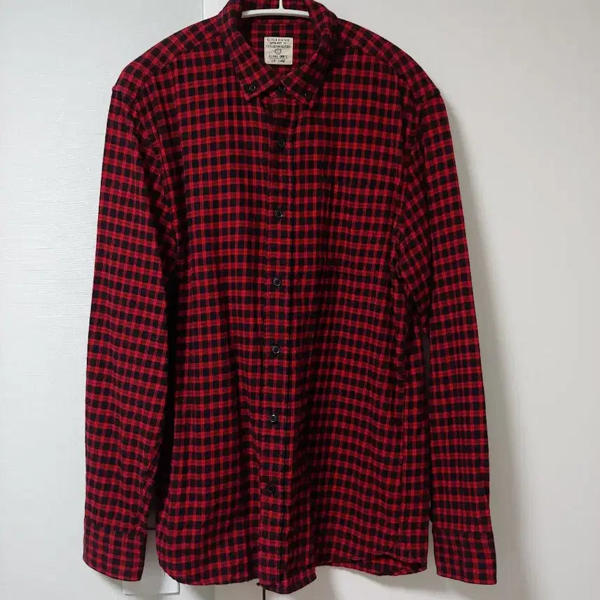 [BUNJANG] Giordano Cotton Dress Shirt L / 지오다노 와이셔츠 라지 L