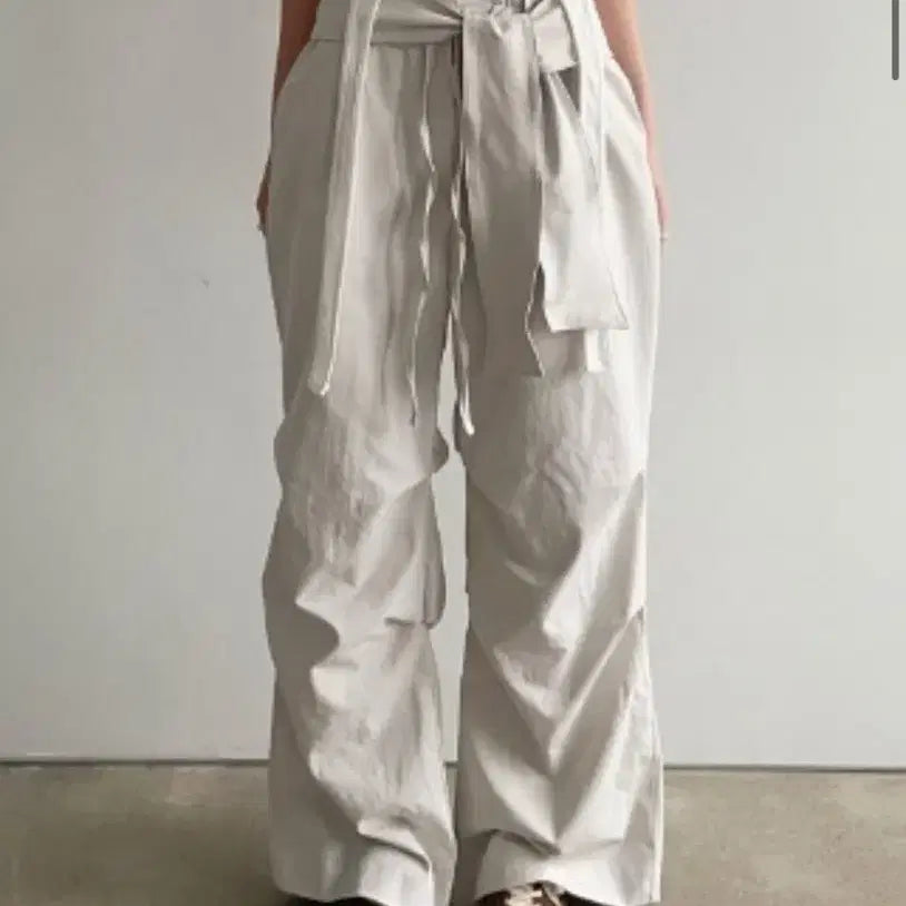 [BUNJANG] Adelior Rope Dart Pants / 아델리오 로프 다트 팬츠