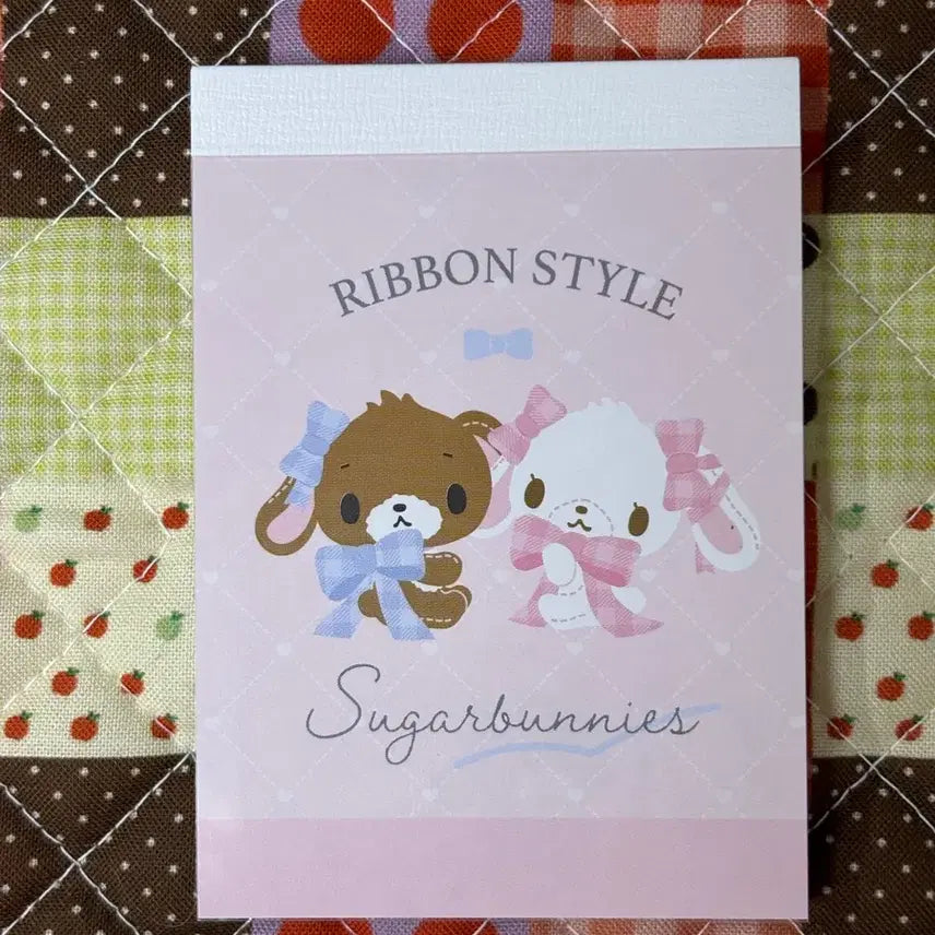 [BUNJANG] Sugar Bunnies Mini Memo Pad / 슈가바니즈 미니 떡메모지 [일본정품 새상품]