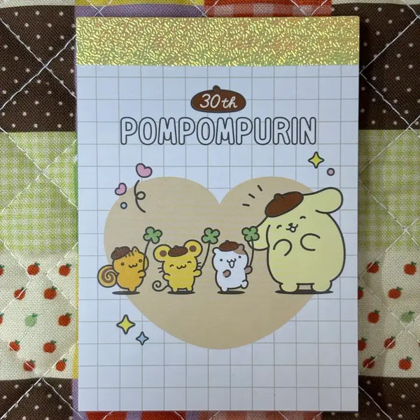 [BUNJANG] Pompompurin Mini Memo Pad (Japanese Authentic New) / 폼폼푸린 미니 떡메모지 [일본정품 새상품]