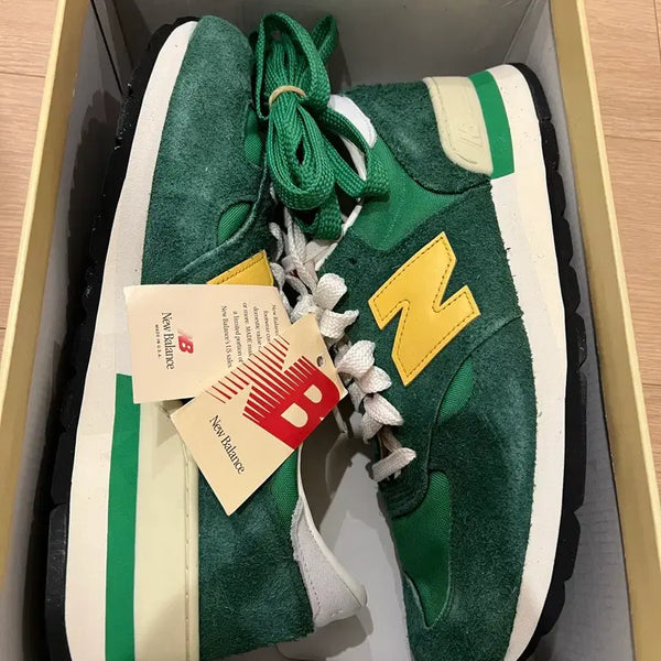 [BUNJANG] New Balance M990GG1 "Forest Green" Suede Sneakers / 뉴발란스 / M990GG1 / 285
