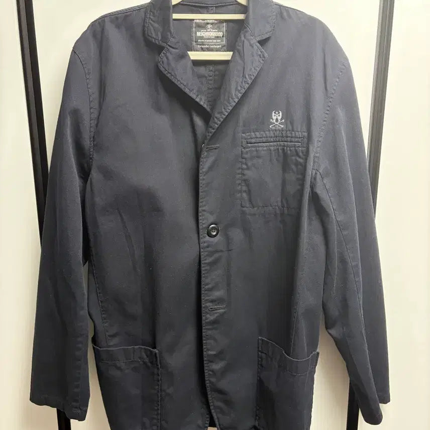 [BUNJANG] Neighborhood Black Work Jacket Blazer / 네이버후드 블랙 워크 자켓 블레이저
