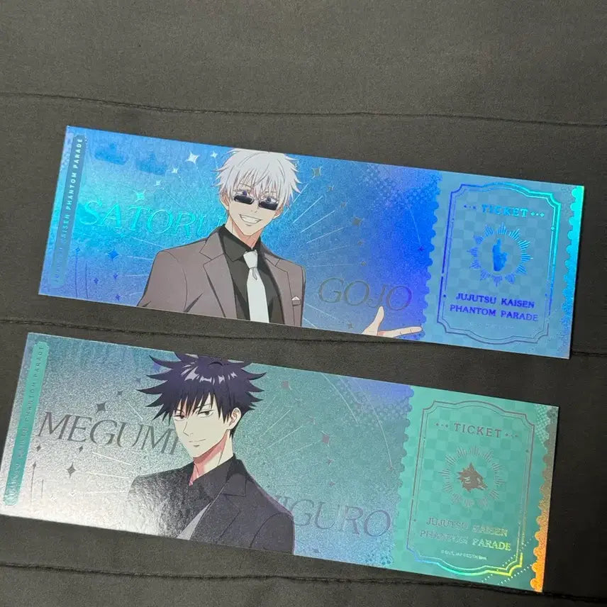 [BUNJANG] Jujutsu Kaisen Phantom Parade Ticket Set Gojo & Megumi / 주술회전 팬텀퍼레이드