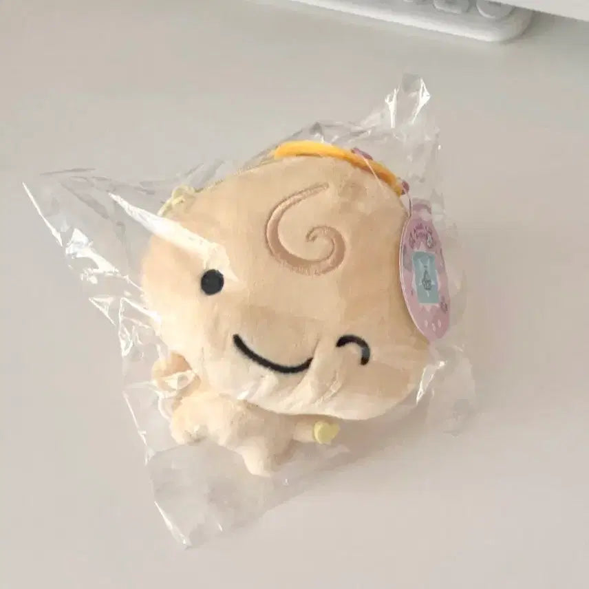 [BUNJANG] Kuriten Tenshichi Carabiner Pouch - Baby Angel Tamagotchi Charm / 쿠리텐 텐시치 카라비너 파우치 일본정품 키링 아기천사 다마고치