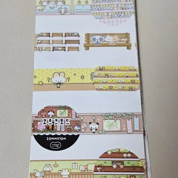 [BUNJANG] Peace Sculpture Washi Tape Set (9 Types) / 평화조각 마테 9종 띵 일괄할인 개별가능