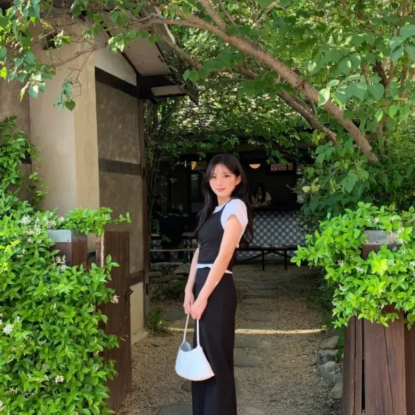 [BUNJANG] Avoe Classic Maxi Long Skirt Black / 아보에 클래식 맥시 롱스커트 블랙 M