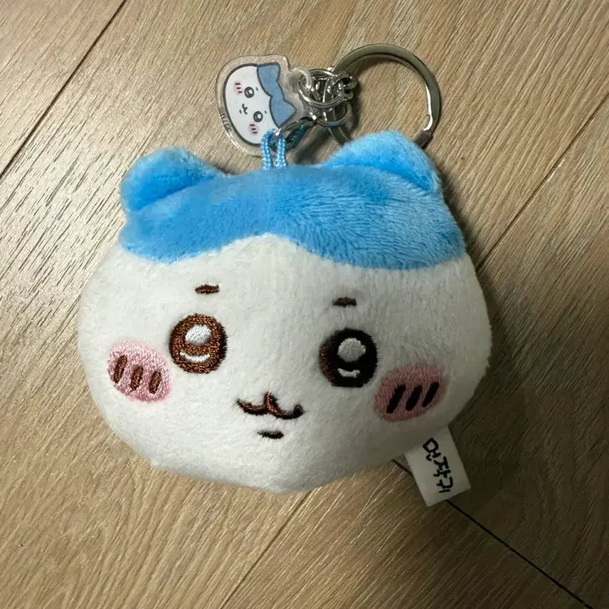 [BUNJANG] Chiikawa Mini Plush Charm with Mirror / 먼작귀 키링 / 치이카와 인형 키링
