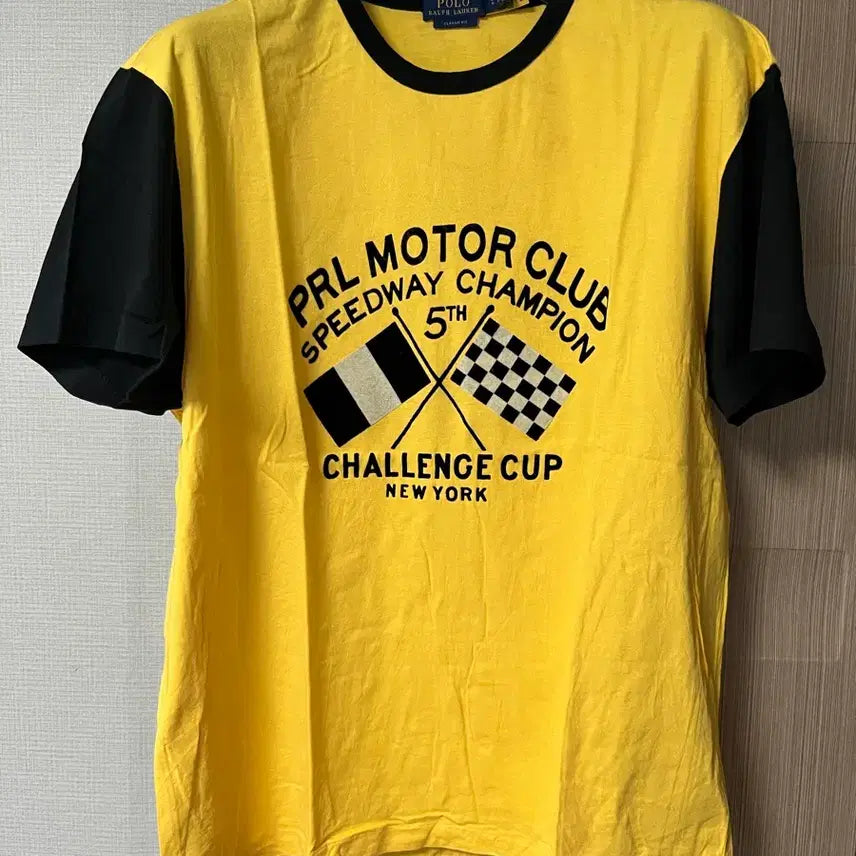 [BUNJANG] Polo Ralph Lauren Moto Printing T-Shirt Classic Fit L / 폴로 모토 프린팅 티셔츠 F1