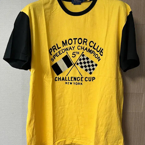 [BUNJANG] Polo Ralph Lauren Moto Printing T-Shirt Classic Fit L / 폴로 모토 프린팅 티셔츠 F1