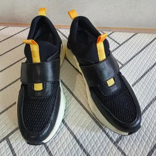 [BUNJANG] SIMONDS Designer Brand Sneakers Black Velcro / 디자이너 브랜드 씸 스니커즈.235