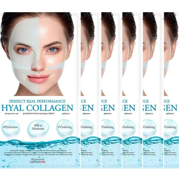 [BUNJANG] Derma Fix Perfect Real Hyal Collagen Mask (8 Sheets) / 더마픽스 퍼펙트 리얼 퍼포먼스 히알콜라겐, 1묶음: 8개