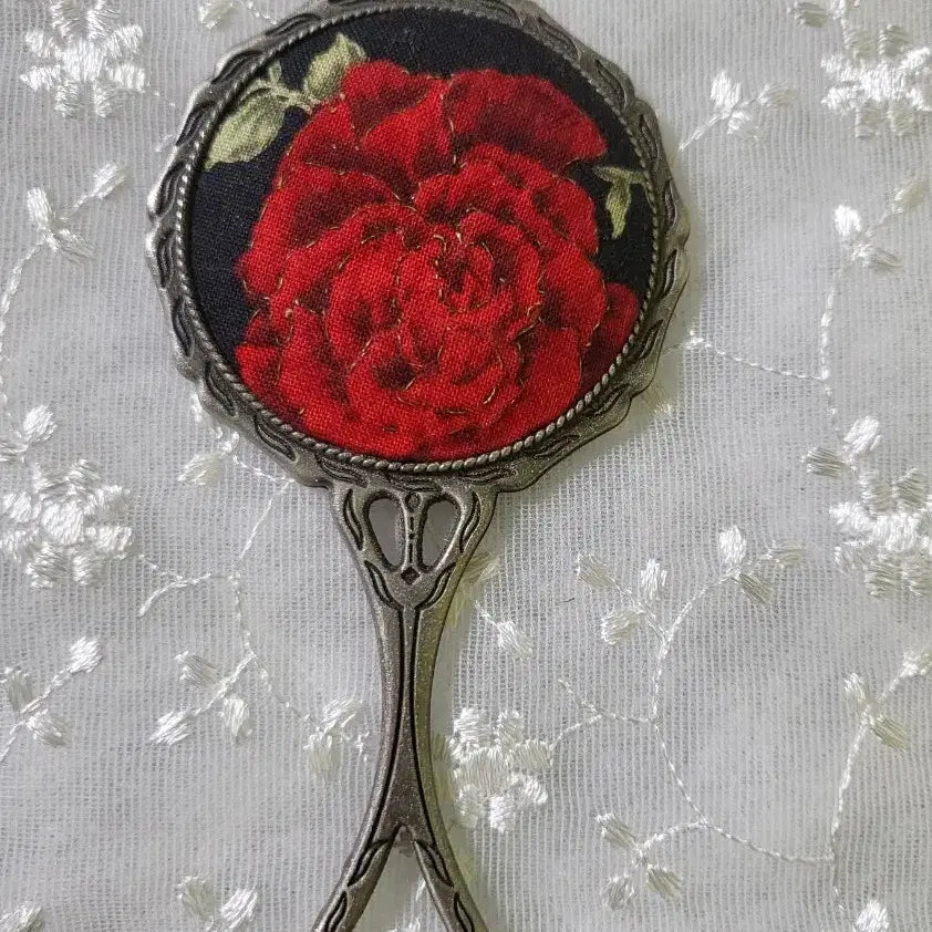 [BUNJANG] Antique Hand Mirror (Unused) / 엔틱 손거울(미사용)