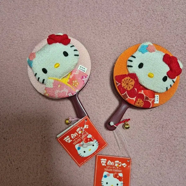 [BUNJANG] Sanrio Kimono Kitty Classic Hand Mirror Bundle / 산리오 기모노 키티 고전 손거울 새제품 일괄판매