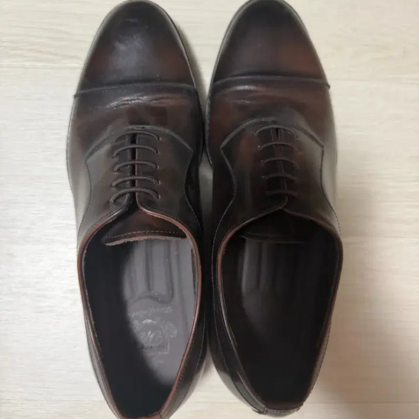 [BUNJANG] Tandy Men's Brown Dress Shoes Size 260 / 탠디구두 사이즈 260