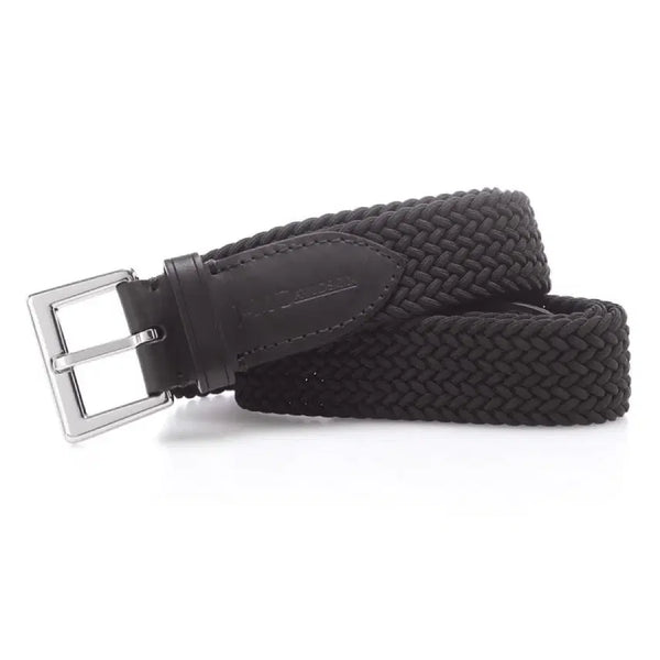 [BUNJANG] J&M Davidson 3cm Woven Belt Black / [32/80] j&m davidson 3cm woven 우븐 벨트