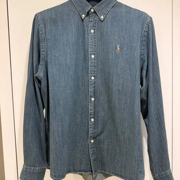 [BUNJANG] Polo Ralph Lauren Classic Fit Denim Shirt XL / 폴로랄프로렌 클래식 데님셔츠