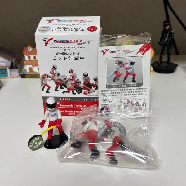 [BUNJANG] Panasonic Toyota F1 Racing Team Figures Bundle Set (Sealed & Unsealed) / 파나소닉 도요타 F1 레이싱팀 피규어 일괄