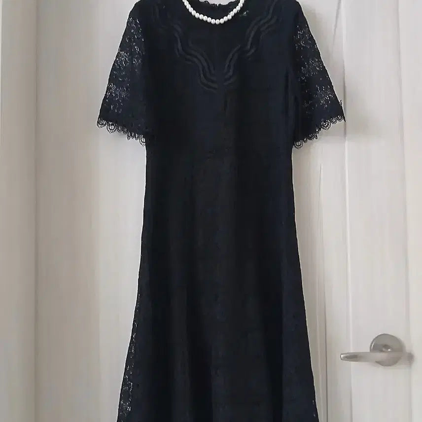 [BUNJANG] Black Lace Dress / I'M 블랙 레이스 원피스