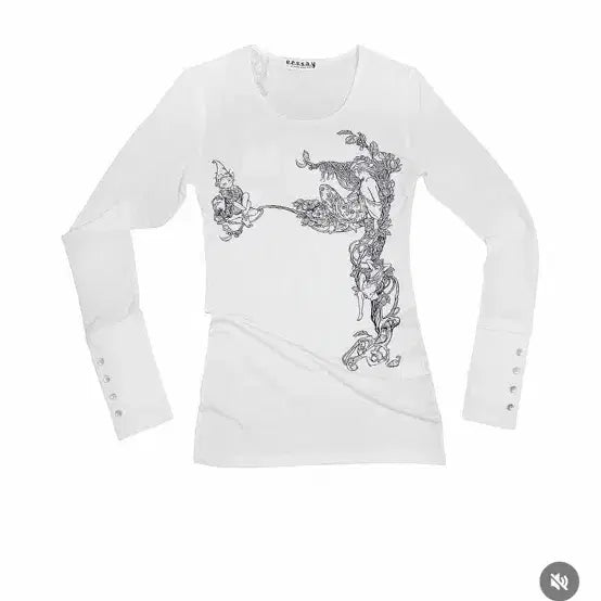 [BUNJANG] Eessay Muse Top White / 새상품) eessay 에세이 시어 뮤즈 탑 화이트