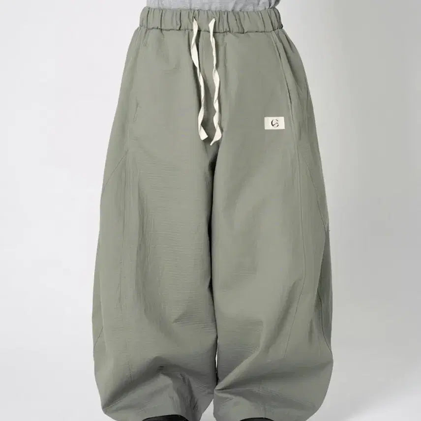 [BUNJANG] New Chief Chic DP Ripstop Parachute Pants Khaki / 뉴치프시크 디피 dp 립스탑 파라슈트 팬츠