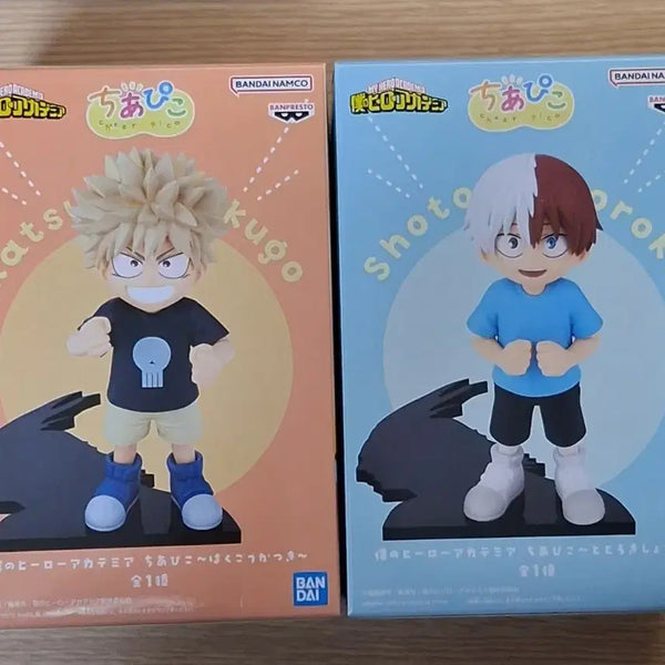 [BUNJANG] My Hero Academia Bakugo Todoroki Chia-Pico Figure & Todoroki Merchandise / 나히아 바쿠고 토도로키 치아피코 피규어+쿠지하위상,토도로키 굿즈
