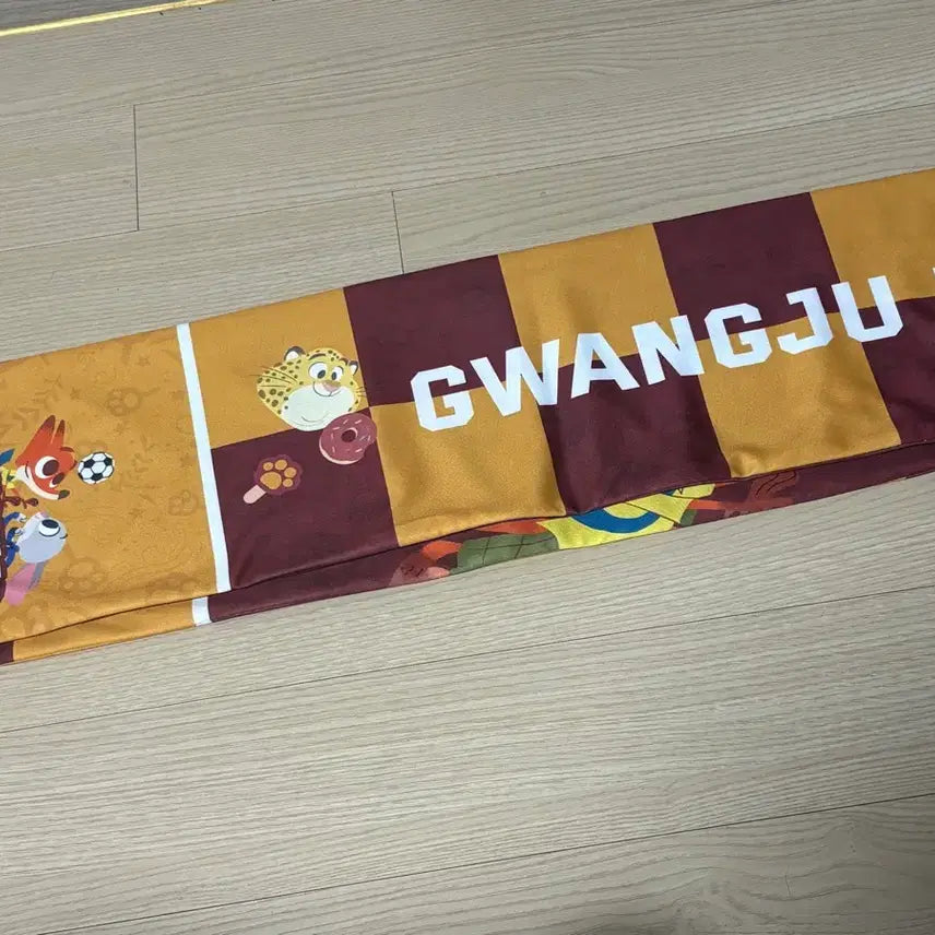 [BUNJANG] Gwangju FC ZooTopia Scarf / 광주FC 주토피아 머플러