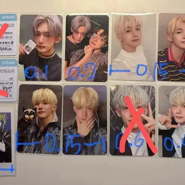 [BUNJANG] ENHYPEN JAY, HARUA Photocard & Goods / 앤팀 죠, 하루아 포카&굿즈 양도합니다!