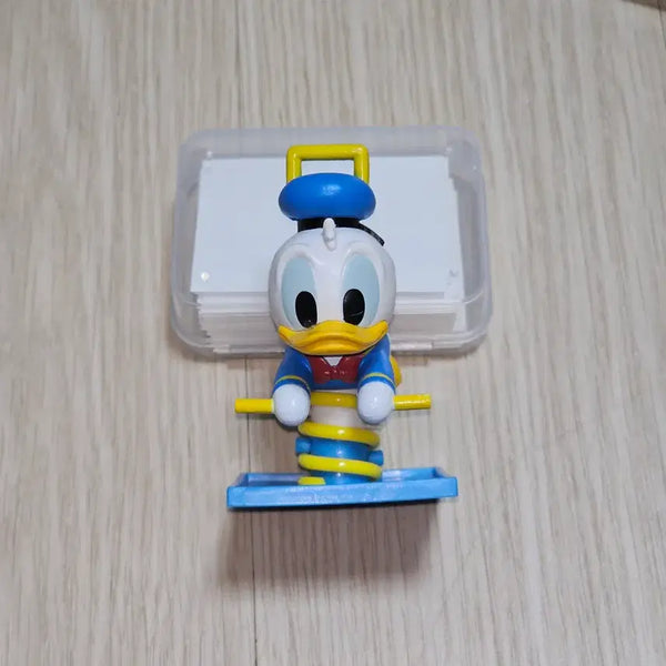 [BUNJANG] Disney Donald Duck Spring Rocking Horse Figure / 디즈니 도날드덕 스프링 목마 피규어