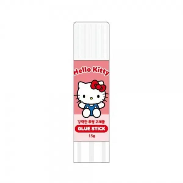[BUNJANG] Hello Kitty Clear Glue Stick Adhesive / 헬로키티 투명 딱풀 고체풀 접착제