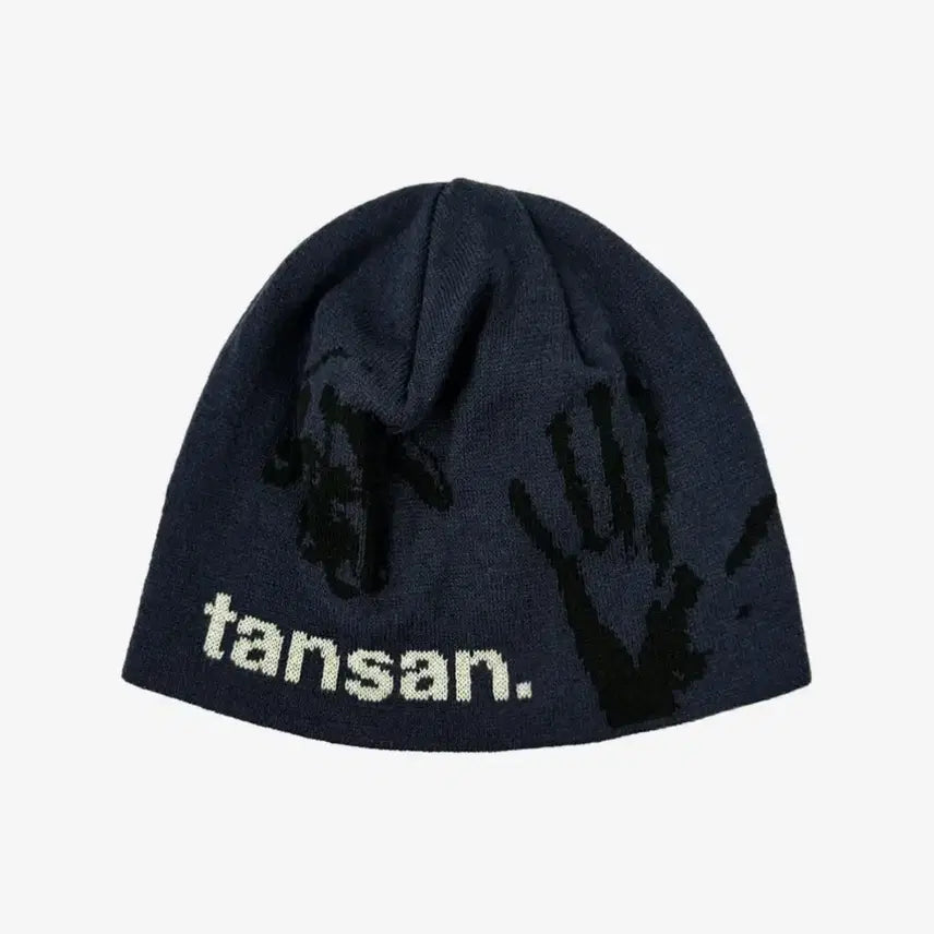 [BUNJANG] Carbon Magnesium Jacquard Hand Grip Beanie (Navy) / 새상품 / 탄산마그네슘 자카드 핸드 그립 비니 (네이비)