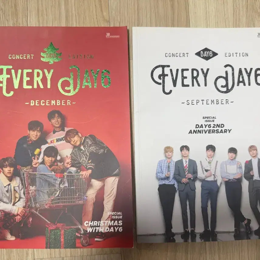 [BUNJANG] Day6 EDSC Magazine September & December Bundle Set / 데이식스 에데식 매거진 9월 12월 일괄 양도