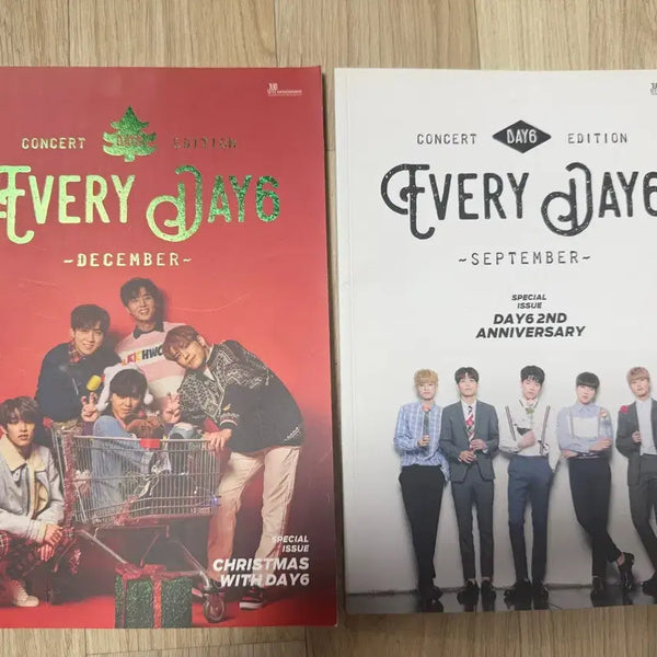 [BUNJANG] Day6 EDSC Magazine September & December Bundle Set / 데이식스 에데식 매거진 9월 12월 일괄 양도