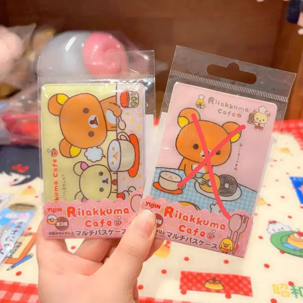 [BUNJANG] San-X Rilakkuma Cafe Series Card Case (Classic, Sealed) / 고전 산엑스 리락쿠마 카페시리즈 카드 케이스