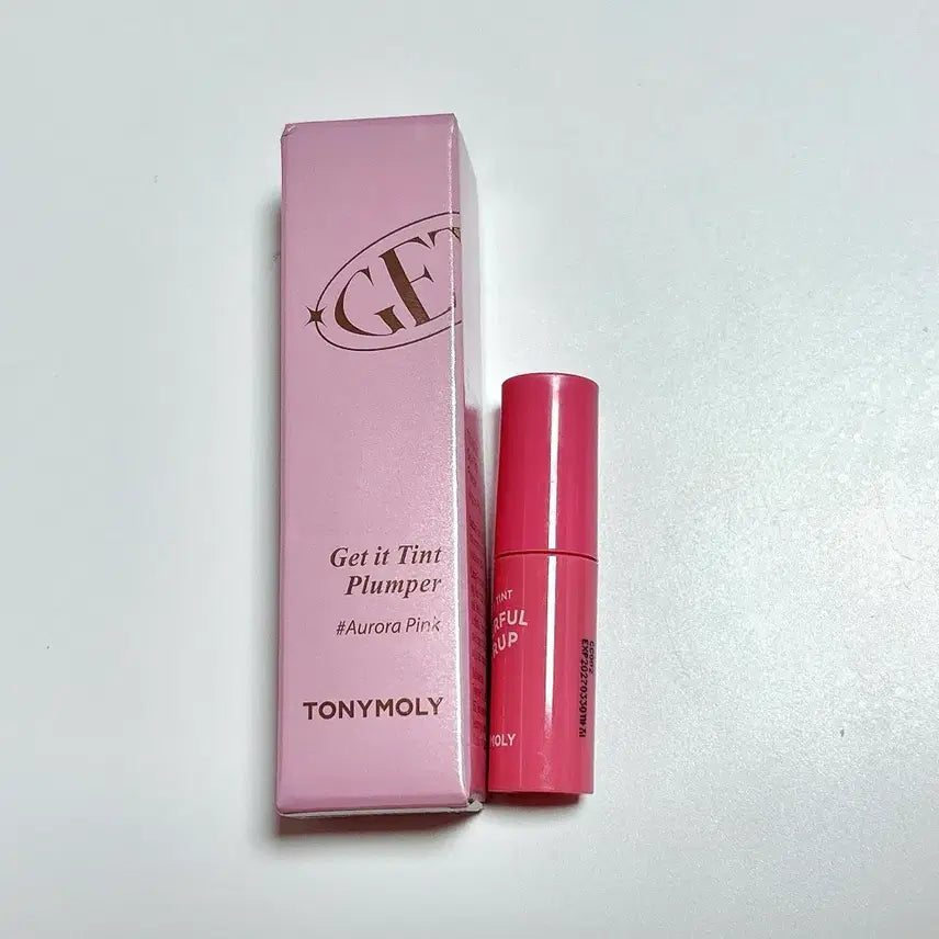 [BUNJANG] Tonymoly Get It Tint Plumper Aurora Pink (Sealed) / 토니모리 겟잇틴트 플럼퍼 오로라핑크 미개봉새상품