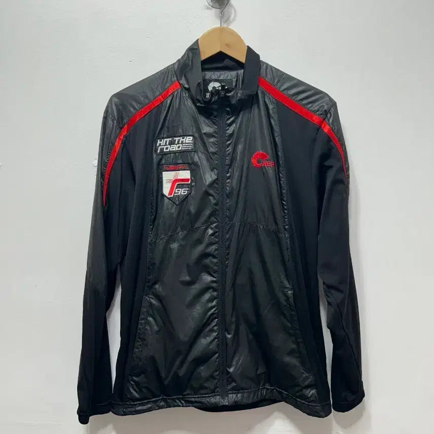 [BUNJANG] Nepa Black Windbreaker Jacket L / 네파 블랙 바람막이 96 자켓 L