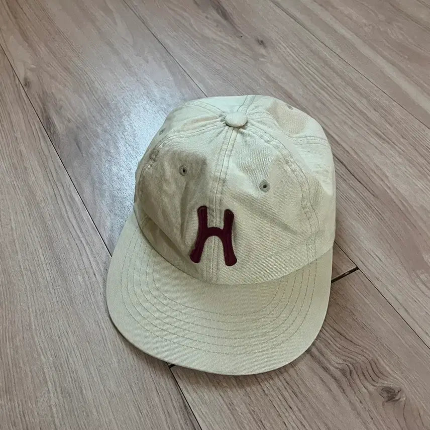 [BUNJANG] Hello Sunrise 6-Panel Cap Beige / [F]헬로선라이즈 6패널 캡 베이지