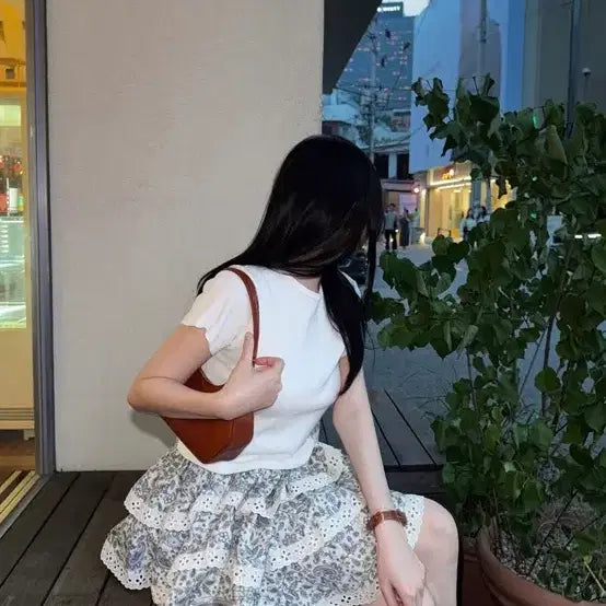 [BUNJANG] Rui Fleur Ruffle Skirt / 뤼 fleur ruffle 스커트 팝니다