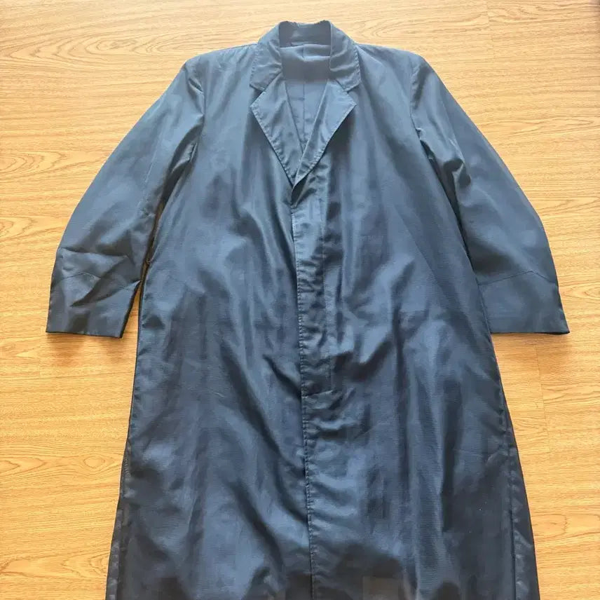 [BUNJANG] Avant Garde Gothic Black Organza Coat / 오간자 블랙 코트 아방가르드 고딕