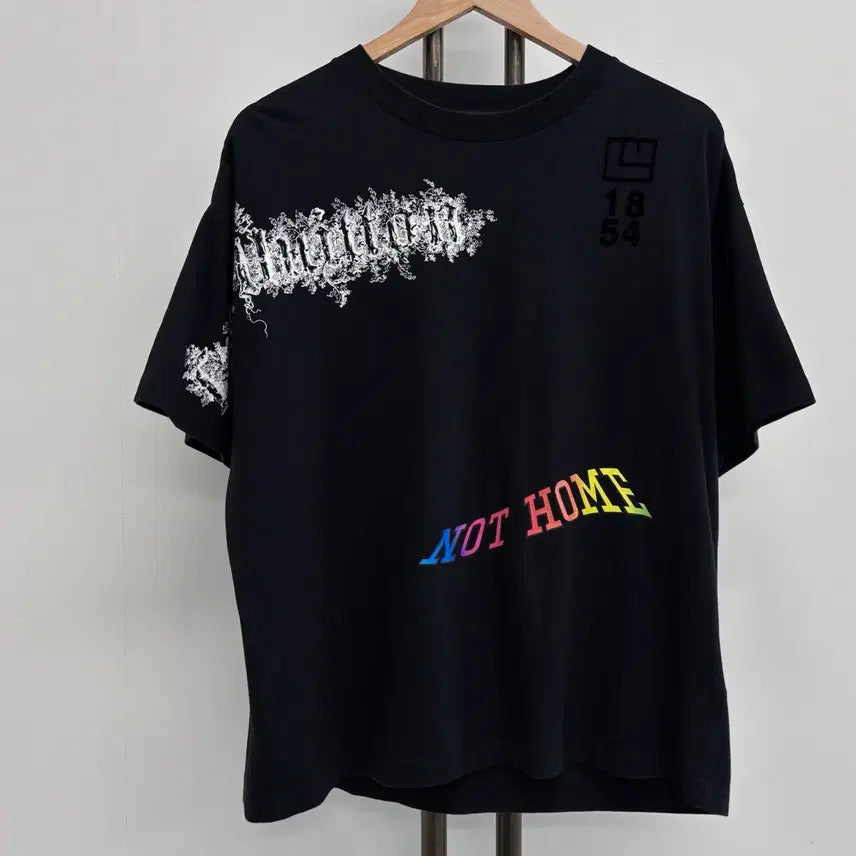 [BUNJANG] Louis Vuitton LV Logo 1854 T-Shirt Black / [S]루이비통 LV로고 1854 반팔티