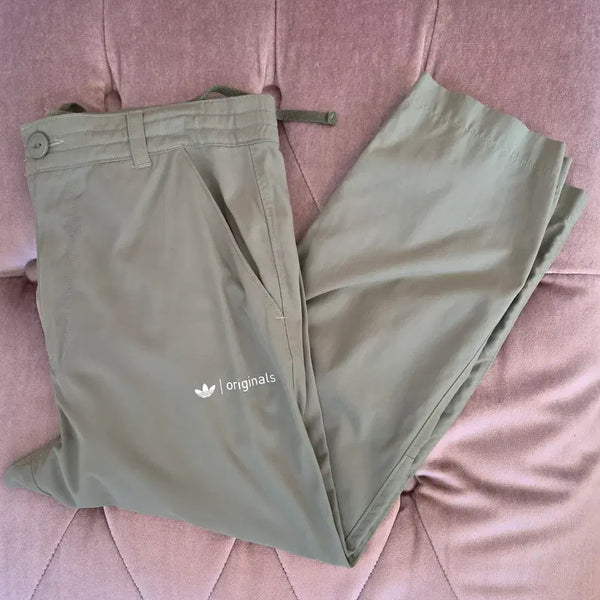 [BUNJANG] Adidas Originals Women's 7/8 Length Banding Track Pants Size 095 / 아디다스 오리지널  여성 밴딩7부 트랙팬츠 095사이즈