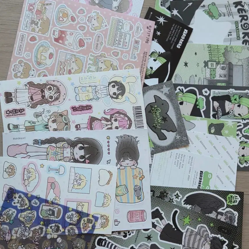 [BUNJANG] Diary Decoration Sticker Bundle Set / 다꾸 처분 일괄 운포 15.99!