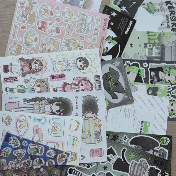 [BUNJANG] Diary Decoration Sticker Bundle Set / 다꾸 처분 일괄 운포 15.99!