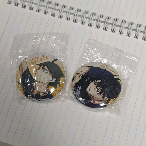 [BUNJANG] Haikyuu!! Gacha Can Badge Bundle Set - Yamaguchi, Kageyama, Karasuno / 일괄 미개봉 하이큐 가챠 캡슐 캔뱃지 야마구치 카게야마 카라스노