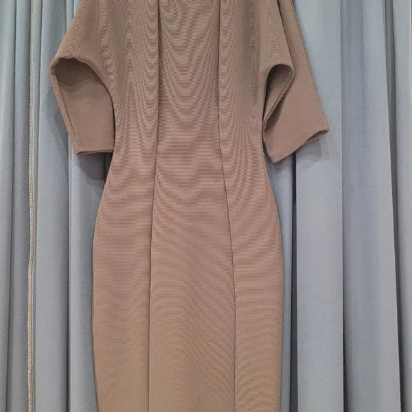[BUNJANG] Charcoal One-Piece Dress - New / 차콜컬러 원피스F 새상품