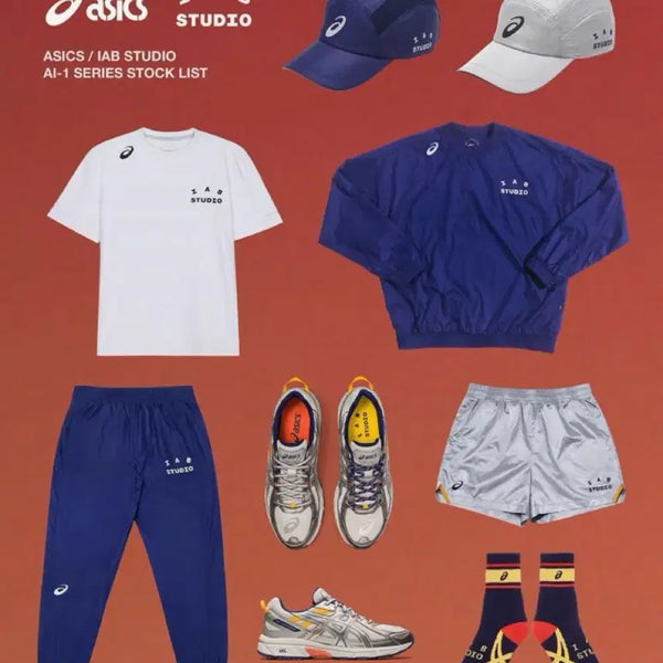 [BUNJANG] IAB Studio x ASICS Limited Edition White T-Shirt (Size M) / 아이앱x아식스 한정판 흰색반팔 M사이즈