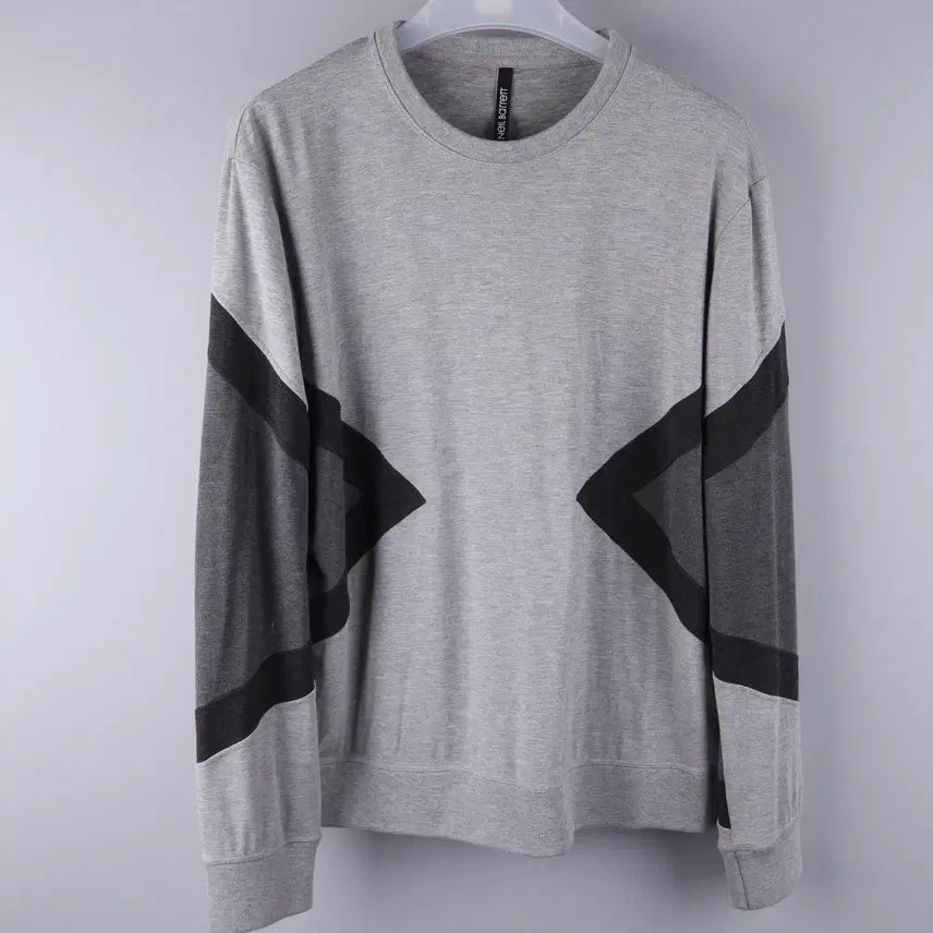 [BUNJANG] Neil Barrett Geometric Sweatshirt (M) / 닐바렛 지오메트릭 맨투맨 (M) 4768