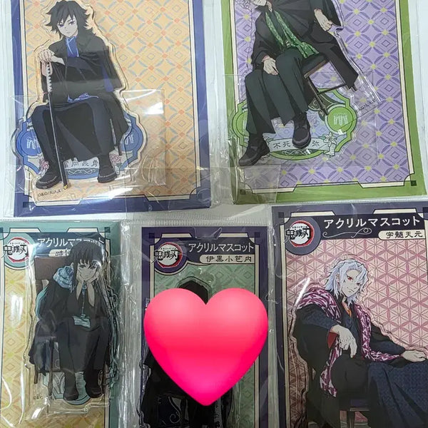 [BUNJANG] Demon Slayer AGF 2023 Acrylic Standees (Giyu, Sanemi, Muichiro, Tengen) / 귀멸의 칼날 AGF 2023 기유 사네미 무이치로 텐겐 아크릴 스탠드