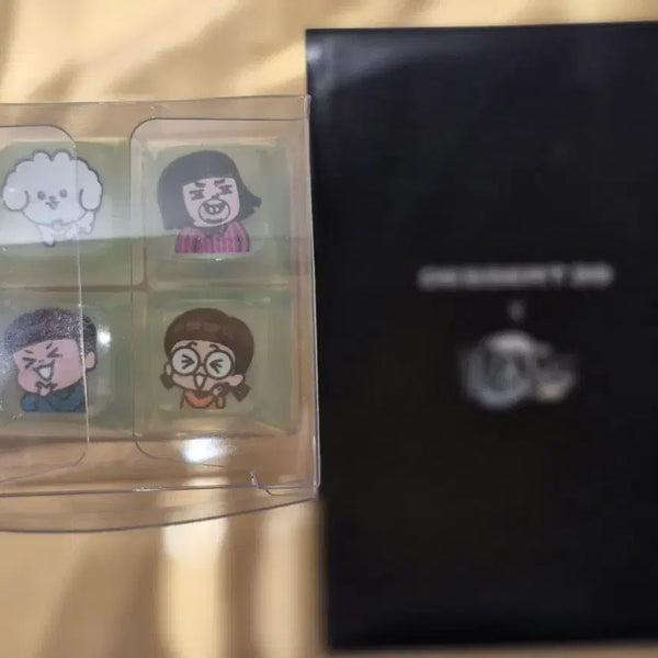[BUNJANG] Common Siblings Collaboration Glow-in-the-Dark Keycap Keychain (Limited Edition) / (한정판) 흔한남매 야광 키캡키링(카드포함)